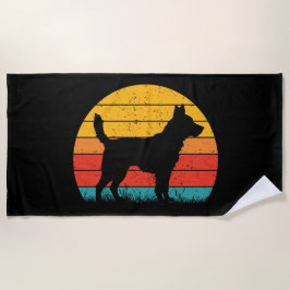 Dog Silhouette at Sunset