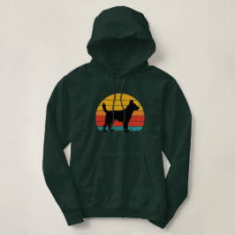 Dog Silhouette at Sunset T Shirt