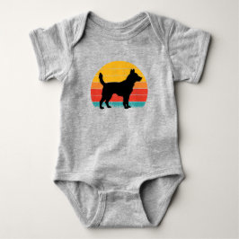 Dog Silhouette at Sunset T Shirt