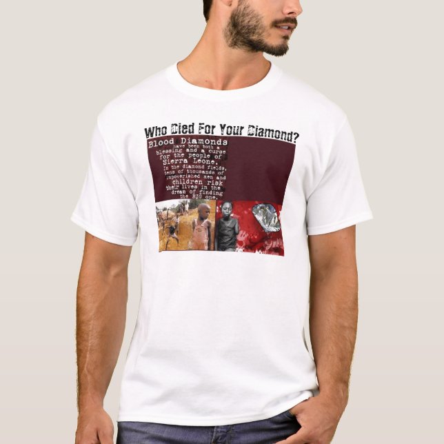 Dog vem för din diamant? tee (Framsida)