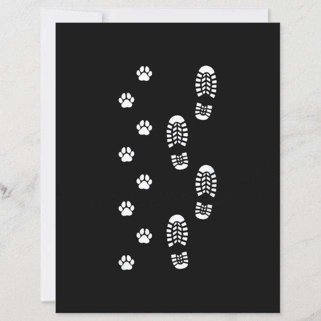 Dog Walk Foot Print Dog Walker Dog Walking (Framsida)