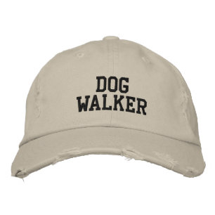 Dog Walker Broderad Keps