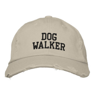 Dog Walker Broderad Keps