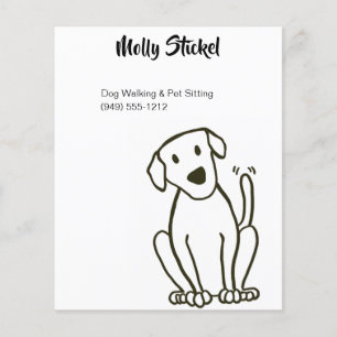 Dog Walker eller Pet Sitta Flyer