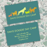 Dog Walker Groomer Boarding Colorful Funny Puppy Visitkort<br><div class="desc">Kolla in de här söta,  färglösa,  roliga hundarna! Gör ett underbart affärskort för odlare,  veterinärer,  hund ombord,  hundvalkare med mera! Kolla min butik för mer eller säg till om du vill ha någon anpassningsbar.</div>