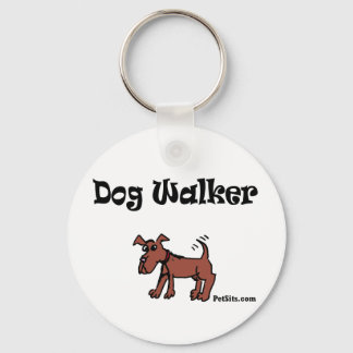 Dog Walker Nyckelring