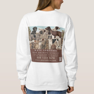 Dog Walker Pet Sitta Animal Care Professionell T Shirt