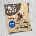Dog Walker Pet Sitta Lycklig Labrador Retrieve Hun Flygblad<br><div class="desc">Dog Walker Pet Sitta Lycklig Labrador Retriever Hund Flyers.</div>