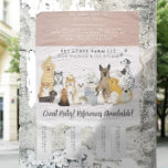 Dog Walker Pet Sitta Watercolor Business Flygblad<br><div class="desc">Elegant handmålade affärsflygare med en scen med goda husdjur. Lägg till kontaktinformation för fullt med punkter för mobila nummerbrott längs grund. Ett unikt och elegant val för företag i sitta, husdjursresande, hundvalkare, husdjursgroomer, designers i insida och mycket annat. Lägg till anpassningsbarnas ordalydelse i den här designen genom att använda rutorna...</div>