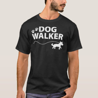 Dog Walker T Shirt