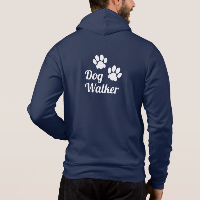 Dog Walker T Shirt (Baksida)
