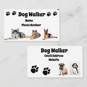 Dog Walker Visitkort