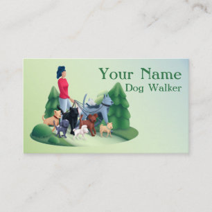 Dog Walker Visitkort