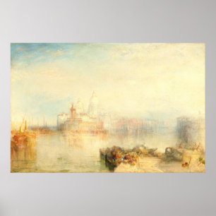 Dogana, Venedig - William Turner Fine Art Poster