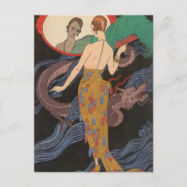 Dogaresse Evening Gown av George Barbier Vykort