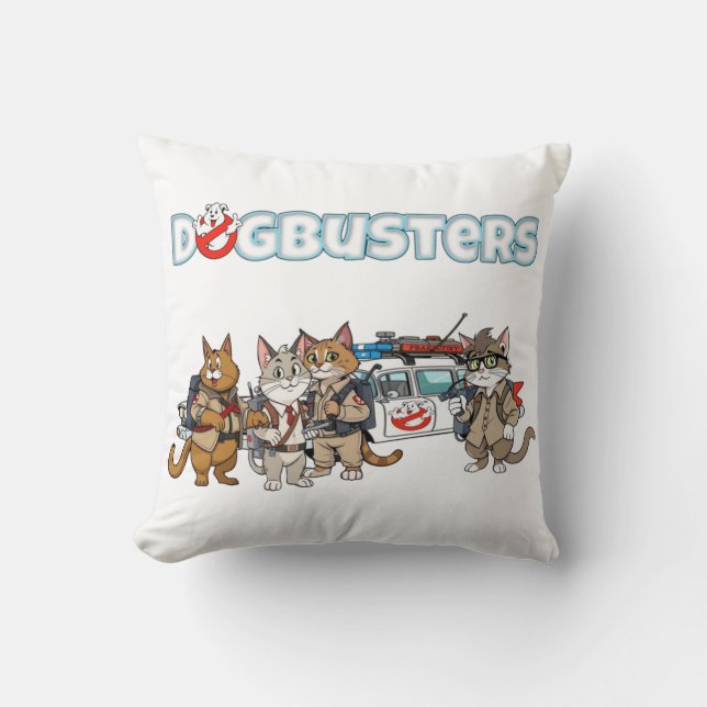 Dogbusters Cats Kudde (Framsida)