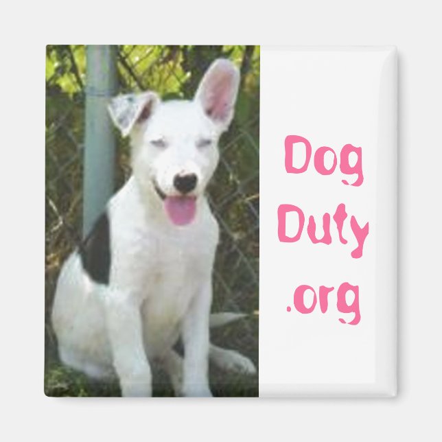 DogDuty.org Magnet (Framsidan)