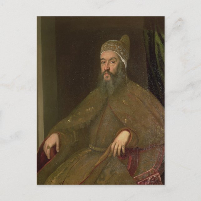 Doge Alvise Mocenigo Vykort (Framsida)