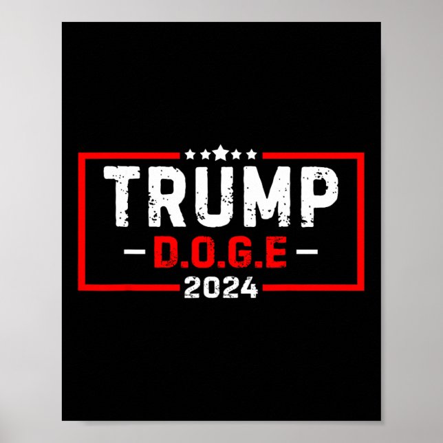 Doge D.o.g.e Department of Government Efficiency 2 Poster (Framsidan)