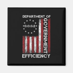 Doge D.o.t.ex. Department of Government Efficiency Magnet