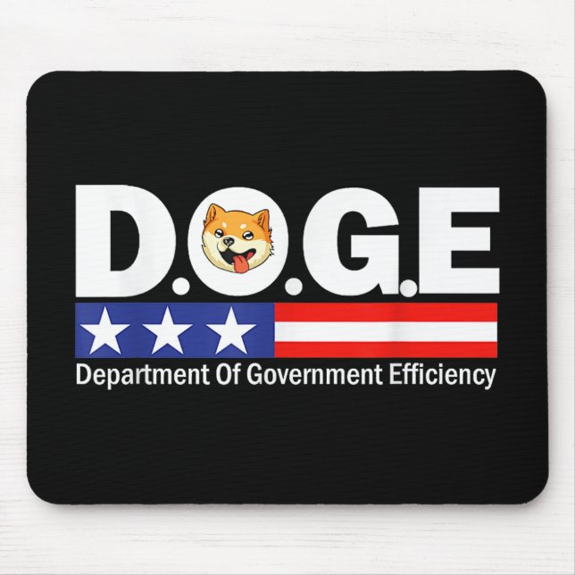 Doge D.o.t.ex. Department of Government Efficiency Musmatta (Framsidan)