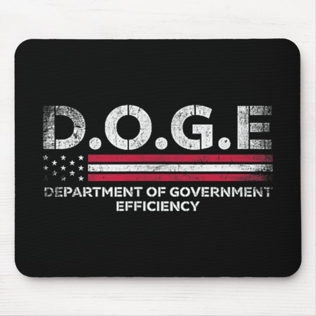 Doge D.o.t.ex. Department of Government Efficiency Musmatta (Framsidan)