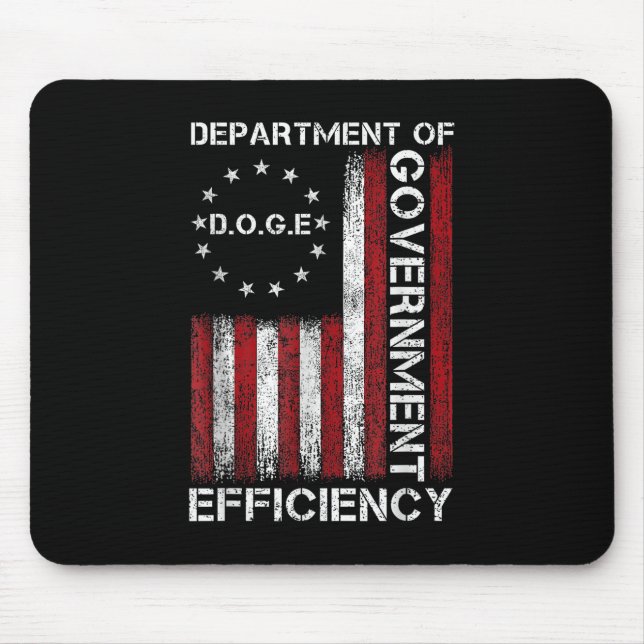Doge D.o.t.ex. Department of Government Efficiency Musmatta (Framsidan)