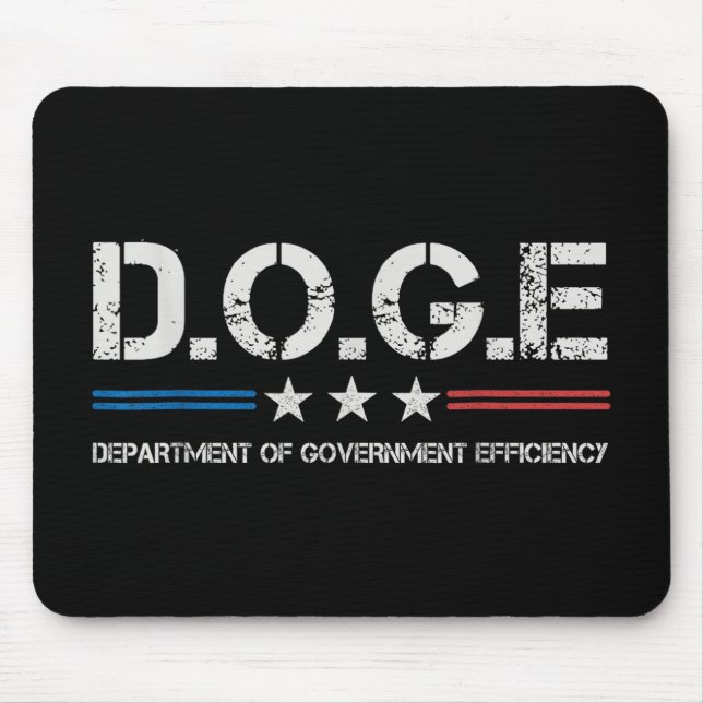 Doge D.o.t.ex. Department of Government Efficiency Musmatta (Framsidan)