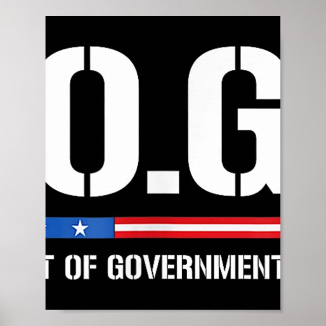 Doge D.o.t.ex. Department of Government Efficiency Poster (Framsidan)
