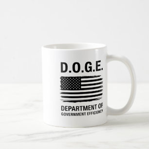 Doge Department of Government Efficiency 4 Kaffemugg