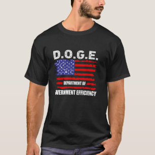 DOGE Department of Government Efficiency D.O.G.E. T Shirt