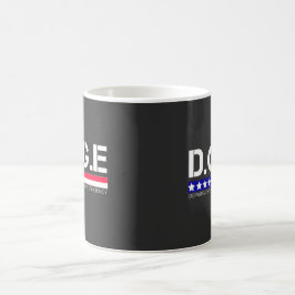 DOGE Department of Government Efficiency Kaffemugg