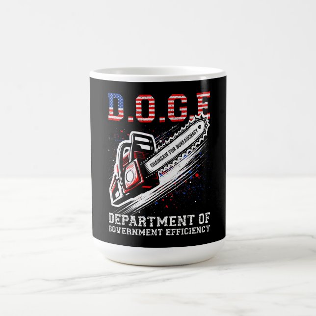 DOGE Department of Government Efficiency Kaffemugg (Center)