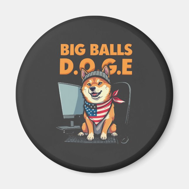 Doge Department of Government Efficiency Magnet (Framsidan)