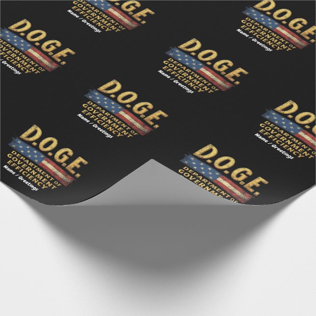 DOGE Department of Government Efficiency  Presentpapper (Hörn)