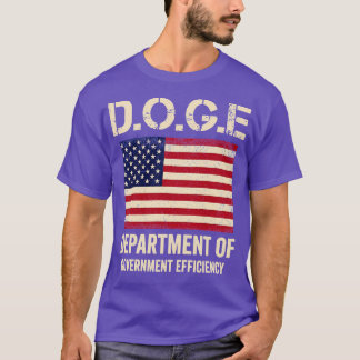 DOGE DOGE Department of Government Efficiency T Shirt
