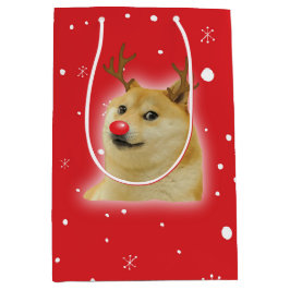Doge Dogright Doggo Hund Jul Meme Kort röd