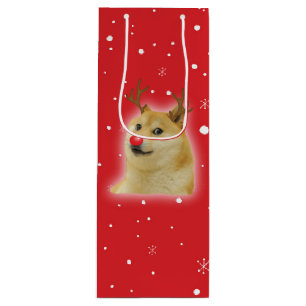 Doge Dogright Doggo Hund Jul Meme Kort röd