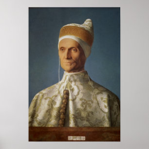 Doge för Leonardo Loredan av Venedig Poster