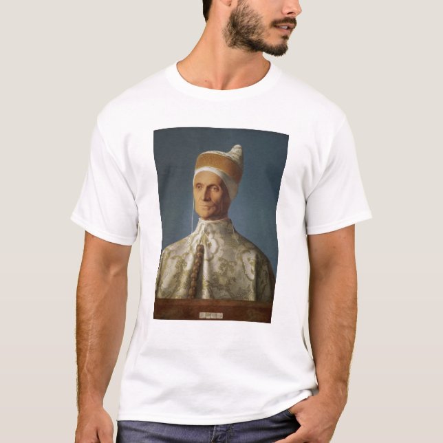 Doge för Leonardo Loredan av Venedig Tee Shirt (Framsida)