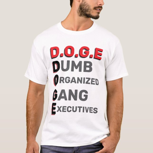 DOGE GANG T SHIRT (Framsida)