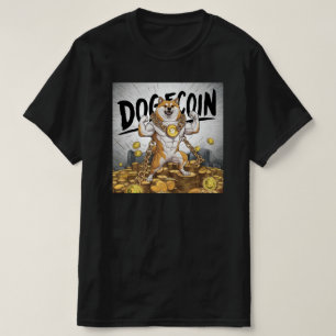 Doge Hund Black T Shirt