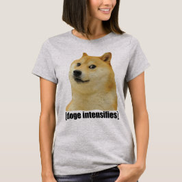 Doge intensifierar meme Doggo Shiba Inu #Dogright T Shirt