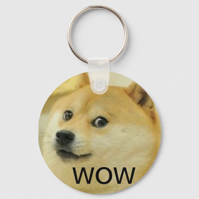 DOGE KEYCHAIN NYCKELRING (Framsida)