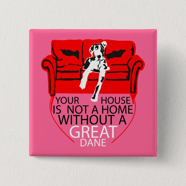 Doge kylskåpsmagnet knapp (Framsida)