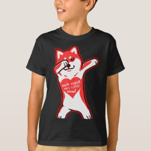 Doge Meme Alla hjärtans dag T-shirt - Dabba Shiba 