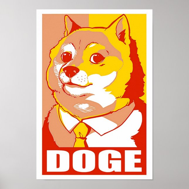 DOGE MEME POSTER (Framsidan)