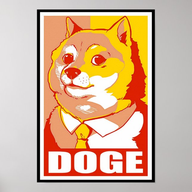 DOGE MEME POSTER (Framsidan)