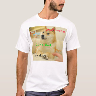 Doge Meme - Tshirt T-shirt