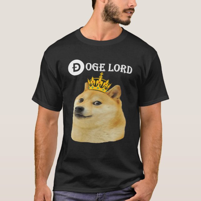 Doge Memine Coin Crypto Funny Doge Army T Shirt (Framsida)